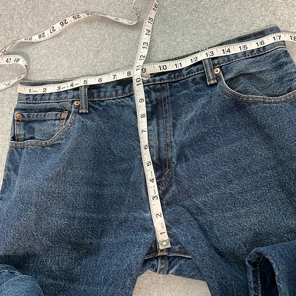 Levis 517 Mens Jeans Size 34 Cowboy Bootcut Retro Biker - Picture 3 of 9